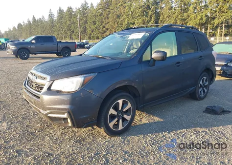 2017 Subaru Forester 2.5I Premium from USA, damaged, VIN JF2SJAGC8HH575473